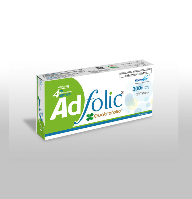 Ad Folic Tab. CP 3X10's