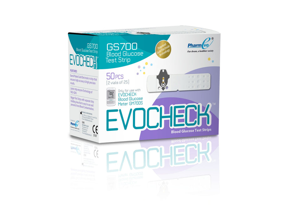 Evocheck GM700S BGM Test Strips 50's